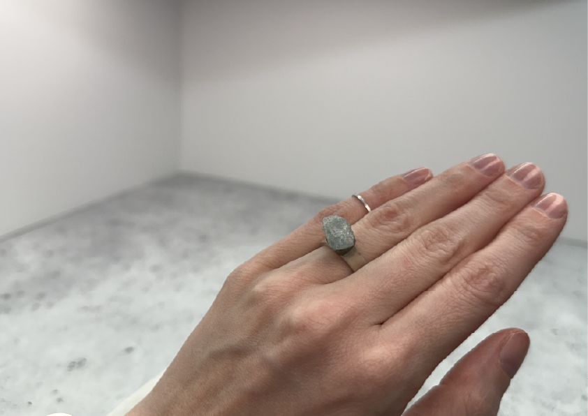 The Pedestal Aquamarine - Size 5-5.5