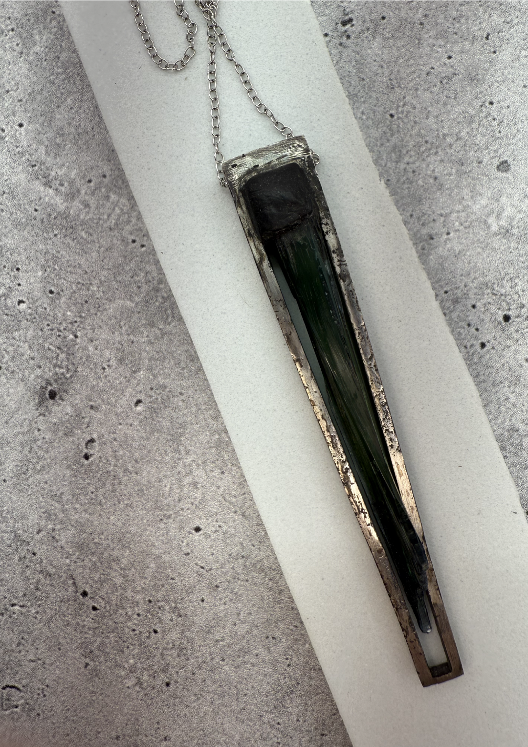 Vivianite Portal Pendant