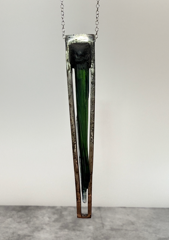 Vivianite Portal Pendant