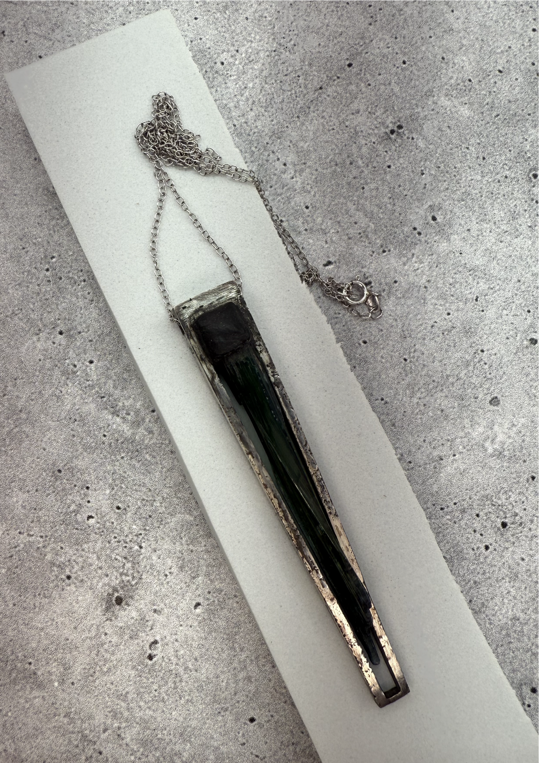Vivianite Portal Pendant