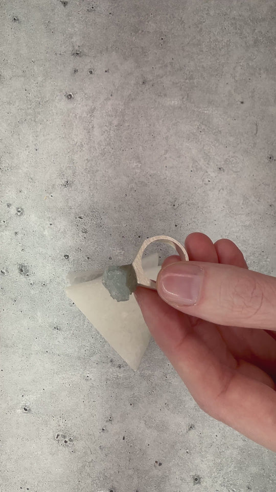 The Pedestal Aquamarine - Size 5-5.5