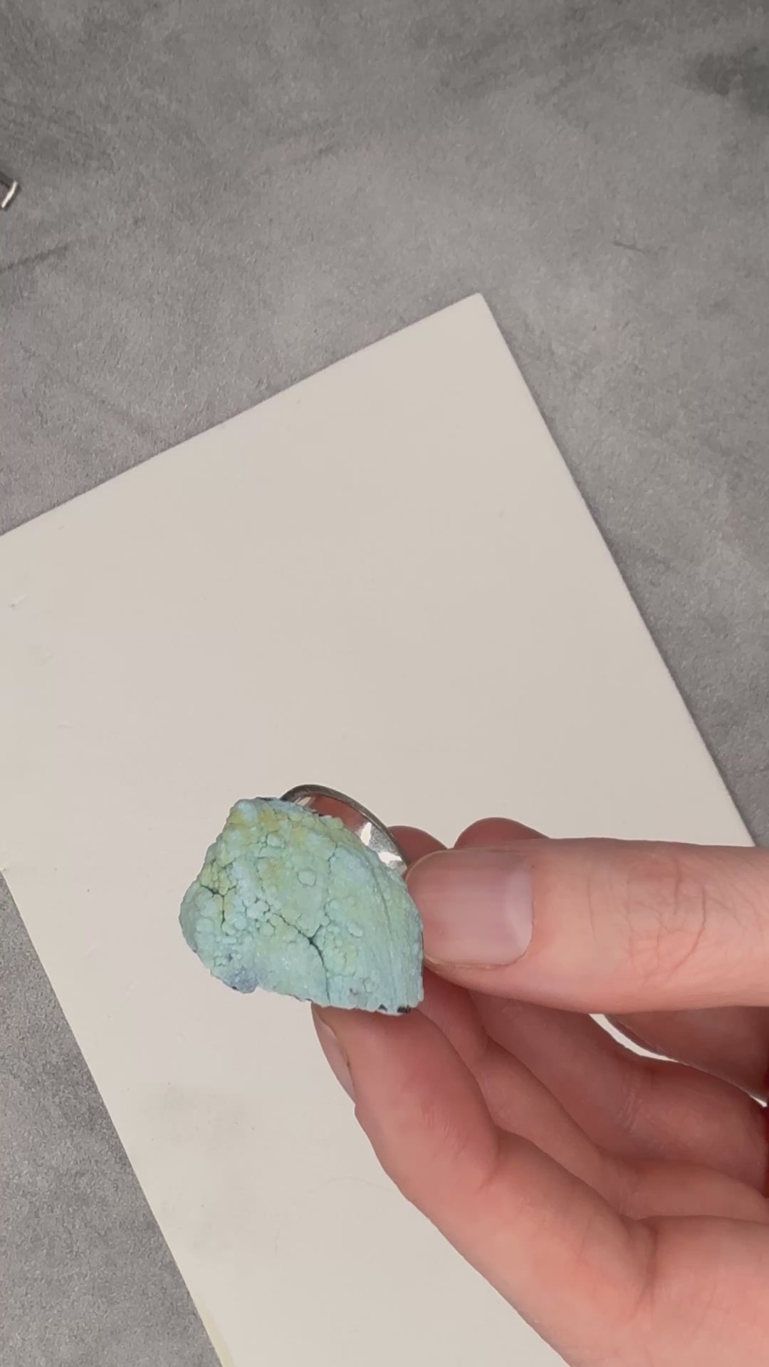 The Statement - Gibbsite - See Diameters